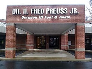 Louisville podiatrist office FloydsKnobs Dr. Pruess